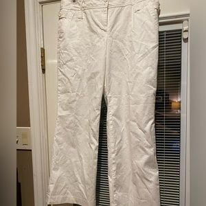 Loft size 12P lined white pants
